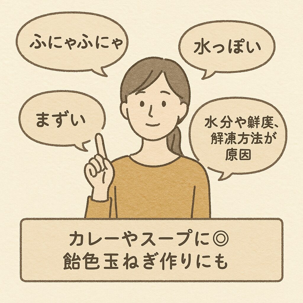 玉ねぎの冷凍保存のまとめ