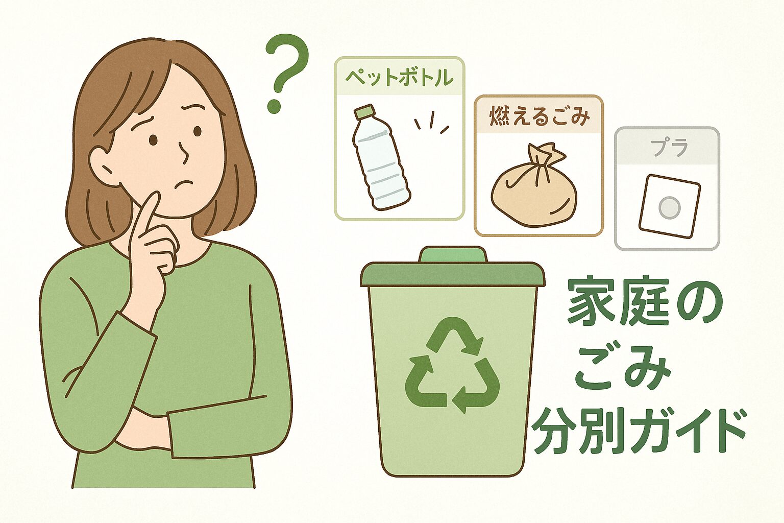 ごみ分別ガイド｜家庭で迷いやすい分類・処理方法まとめ