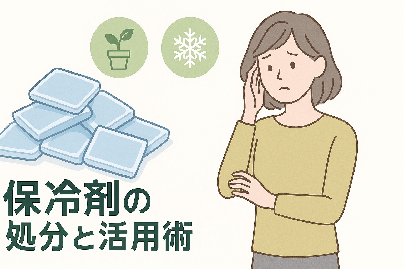 保冷剤の処分・再利用ガイド｜捨て方・活用法をまとめて紹介