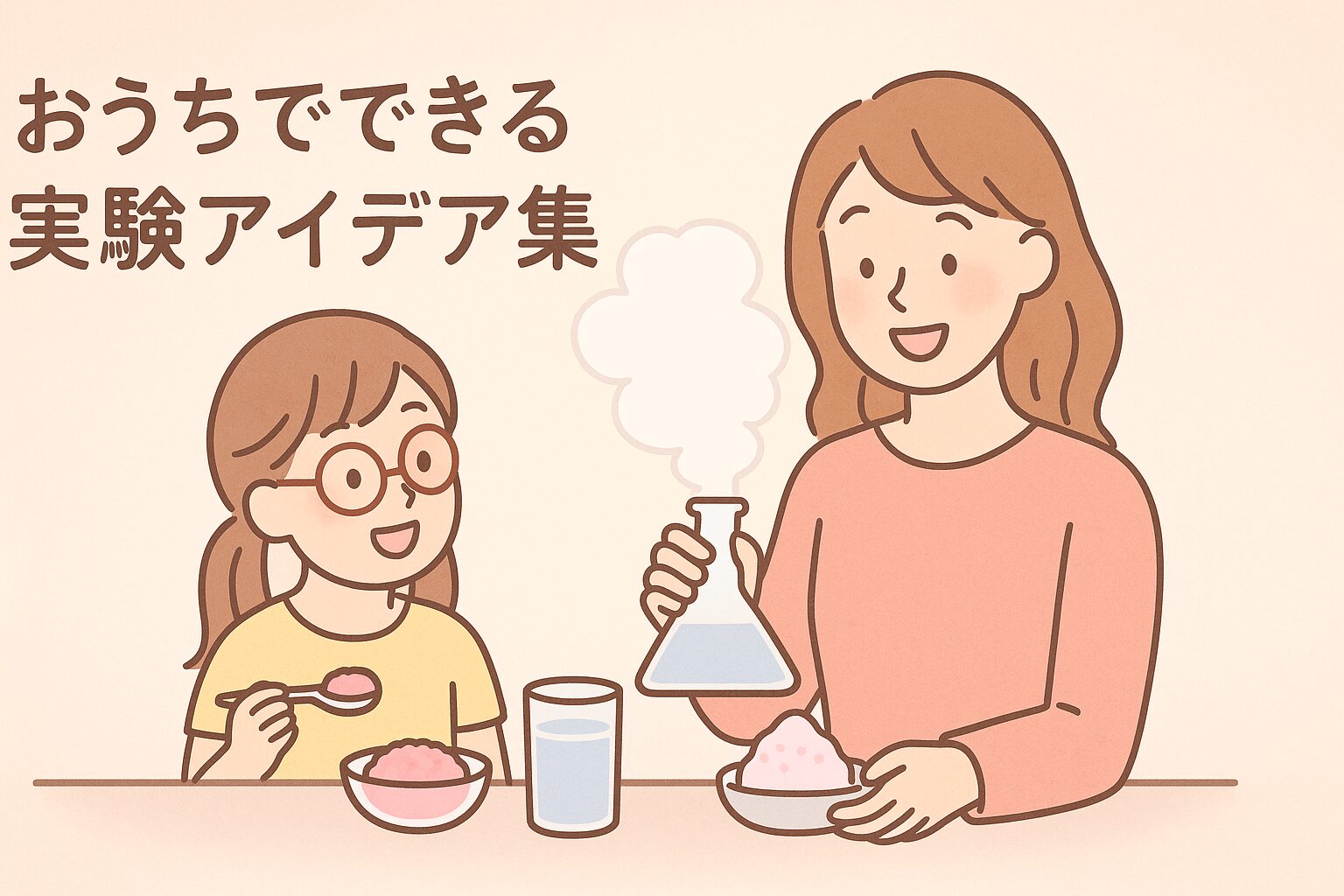 おうち実験アイデア集｜親子で楽しむ知育×安全な遊び方